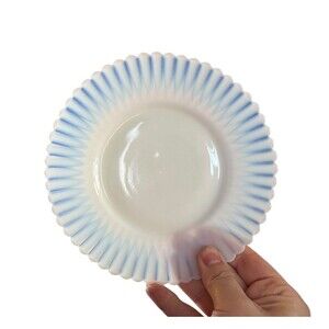 MacBeth Evans Monax Petalware 6 1/4" Bread and Butter Plate‎ Dish w/ Ringed Base